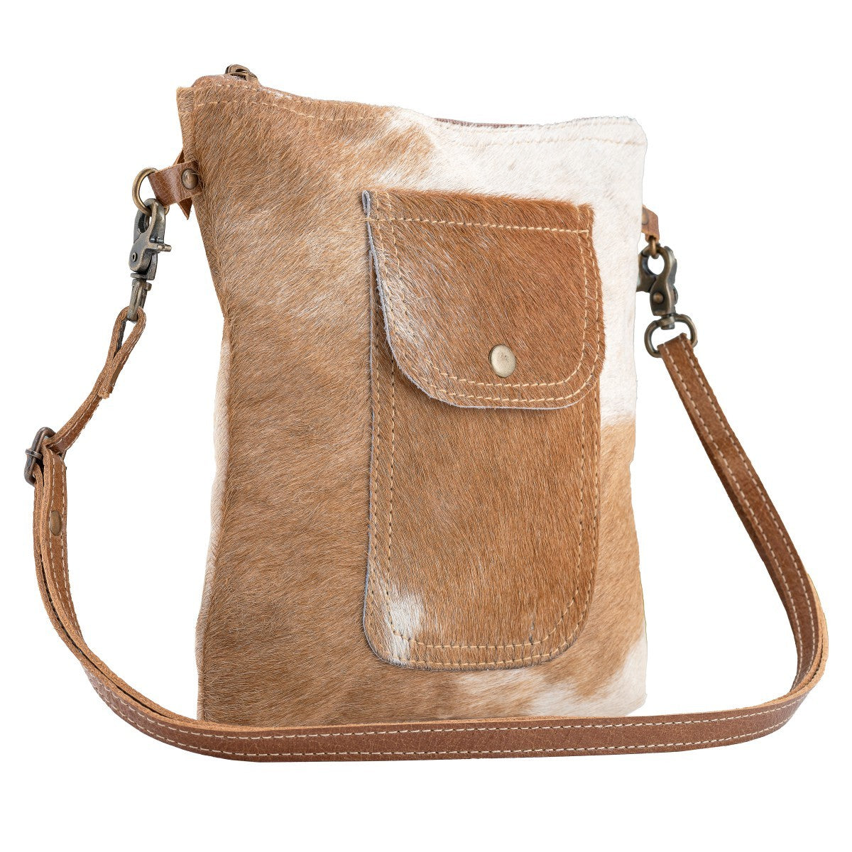 Bhrayna Cowboy Hairon Crossbody