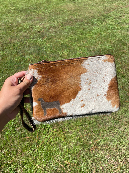 Branded Show Goat Clutch