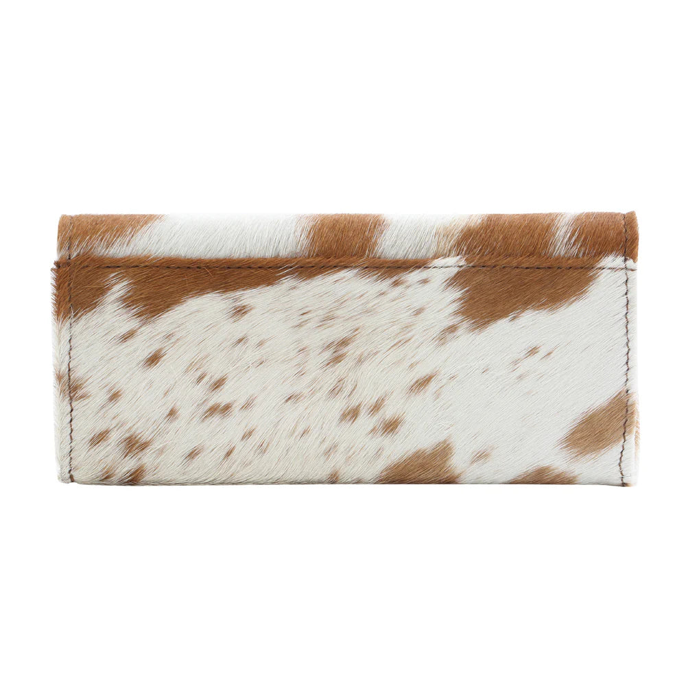 Myra Cat Fight Brown Wallet